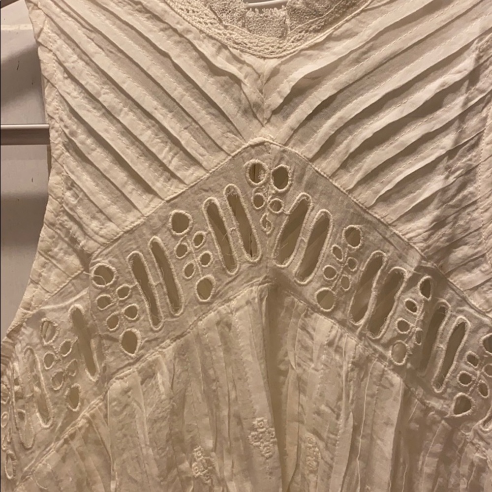 NWOT Free People Tunic in Ivory - Picture 4 of 10